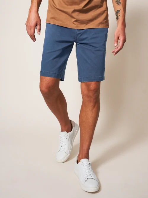 Sutton Chinoshorts aus Bio-Baumwolle - Dunkel-Marineblau - 30 Bild 3