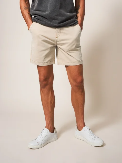 Sutton Chinoshorts aus Bio-Baumwolle - Hell Natur - 30 Bild 2