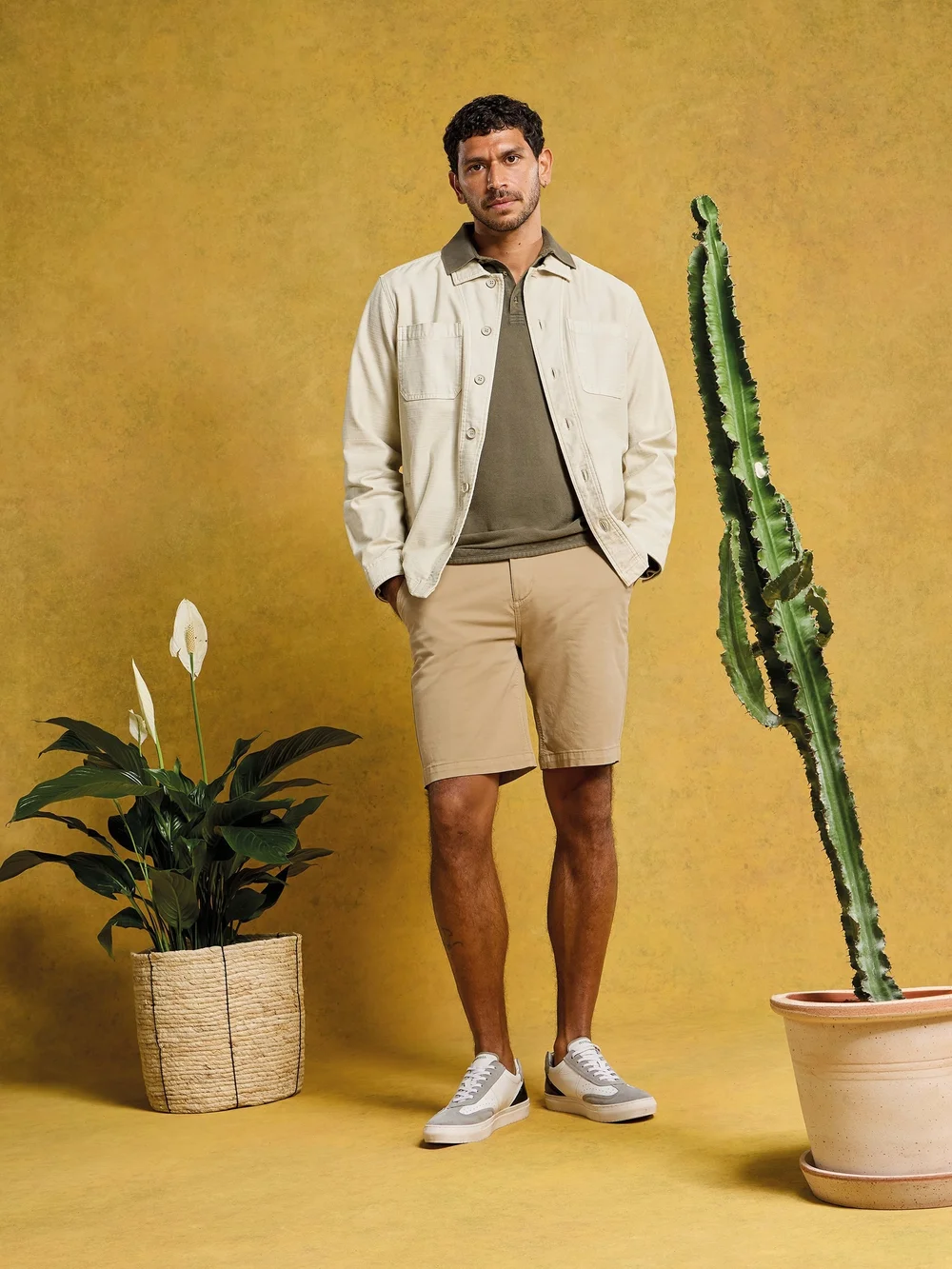 Sutton Chinoshorts aus Bio-Baumwolle - Hell Natur - 30 Bild 1