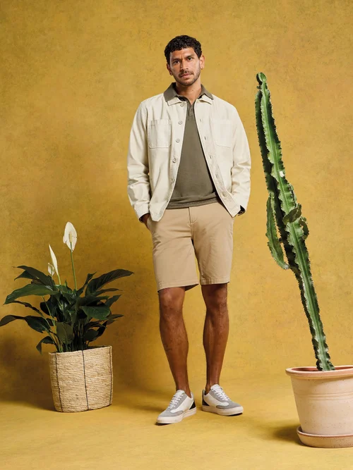 Sutton Chinoshorts aus Bio-Baumwolle - Hell Natur - 30 Bild 1