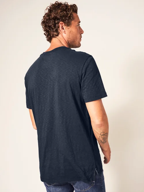 Abersoch T-Shirt - Dunkel-Marineblau - S Bild 4