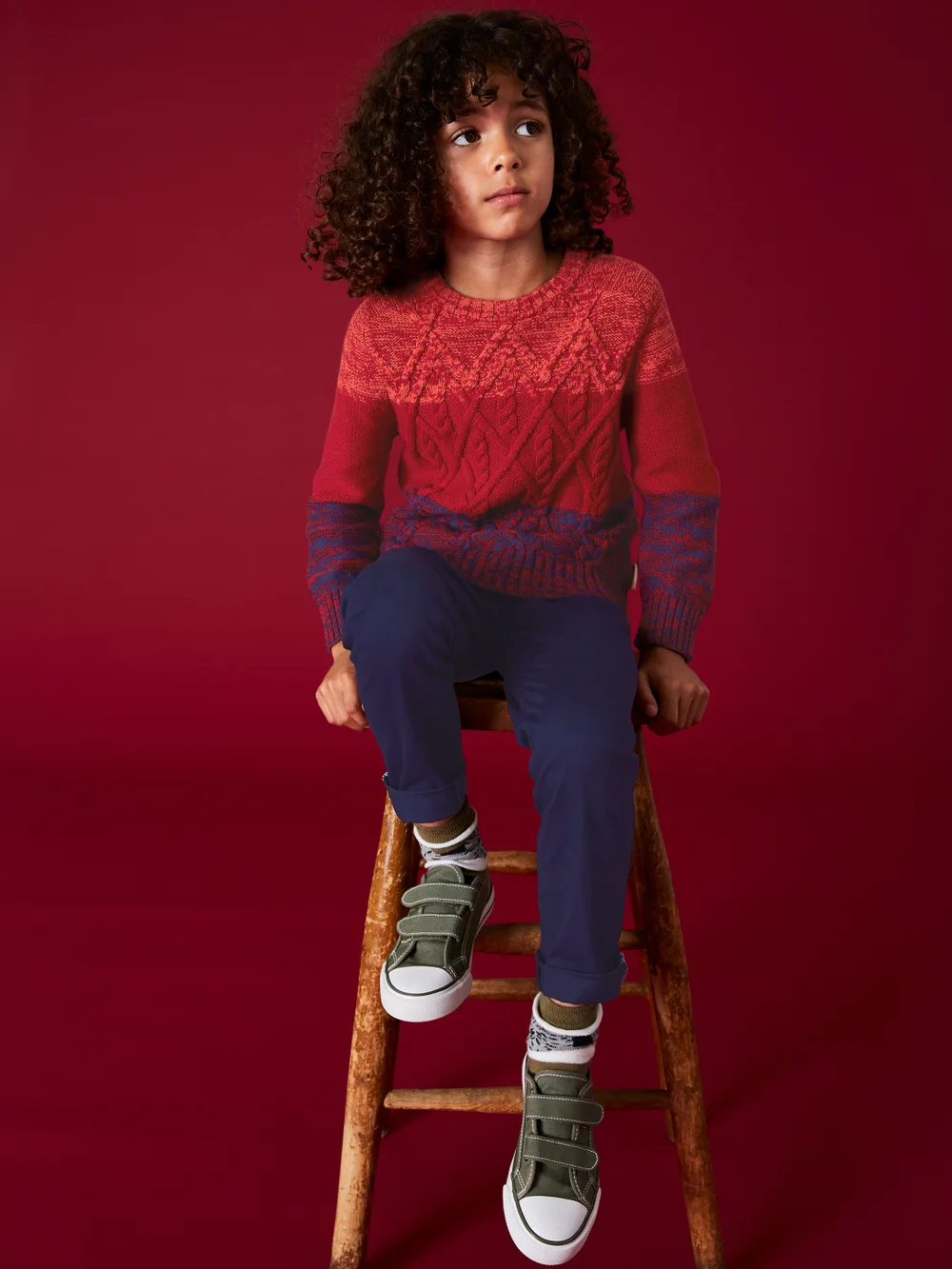 Cole Chinohose - Dunkel-Marineblau - 3-4 Jahre Bild 1