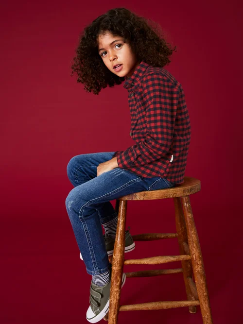 River Rib & Repair Jeans - Dunkelblau - 3-4 Jahre Bild 1