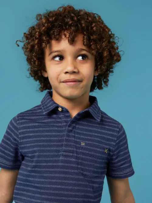 Interest Polohemd Indigo - Indigoblau - 45019 Bild 2