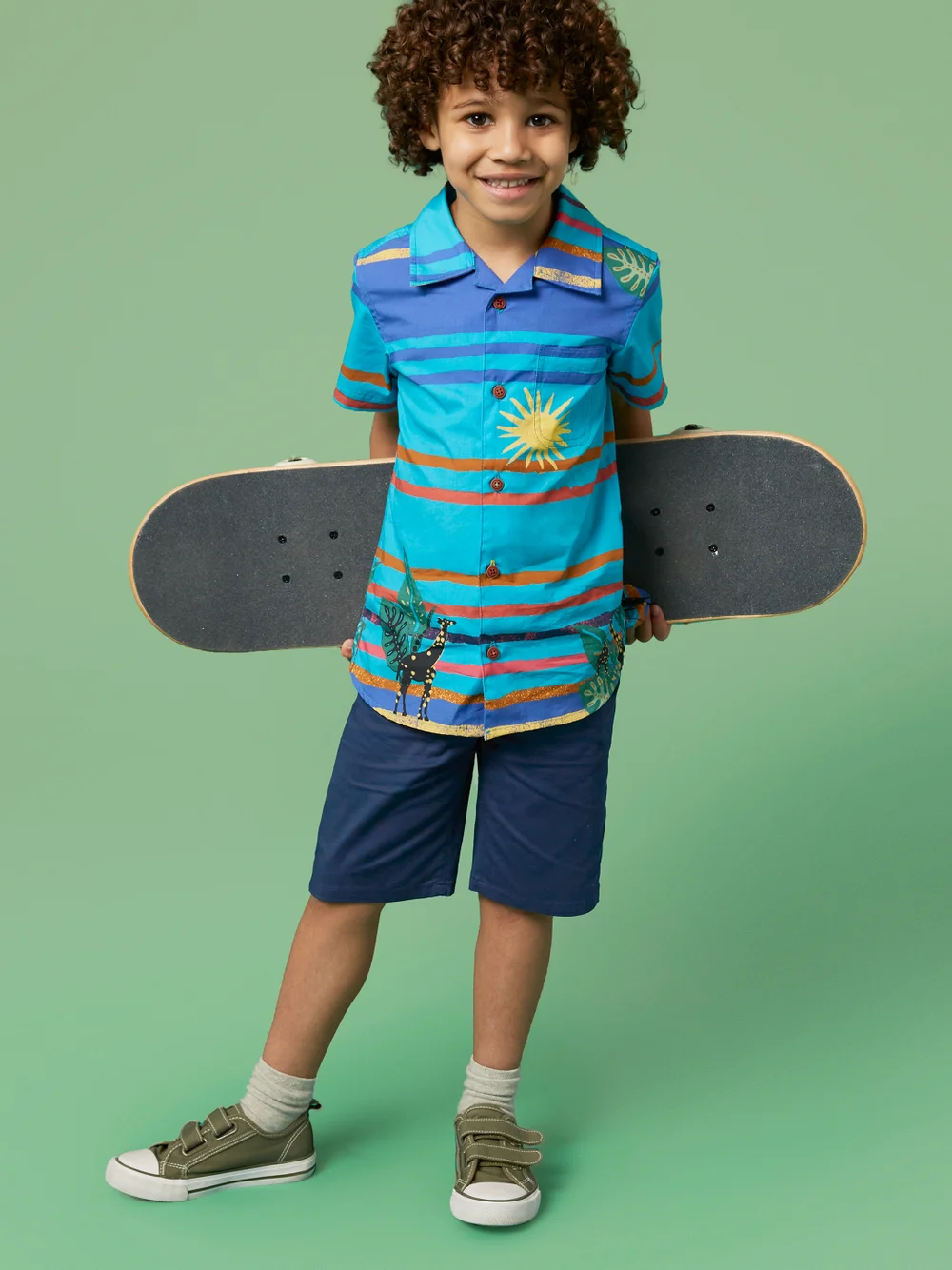 Cole Chinoshorts - Dunkel-Marineblau - 3-4 Jahre Bild 1