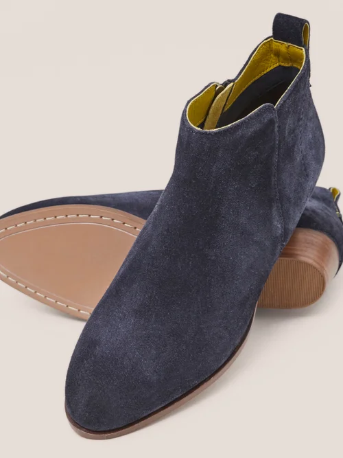 Willow Stiefeletten aus Wildleder - Dunkel-Marineblau - 3 Bild 2