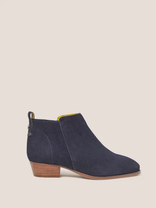 Willow Stiefeletten aus Wildleder - Dunkel-Marineblau - 3 Bild 3