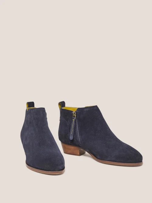 Willow Stiefeletten aus Wildleder - Dunkel-Marineblau - 3 Bild 4
