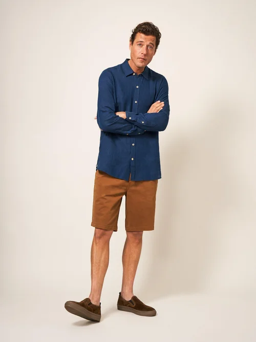 Leinenhemd Pembroke - Dark Navy - XXL Bild 2