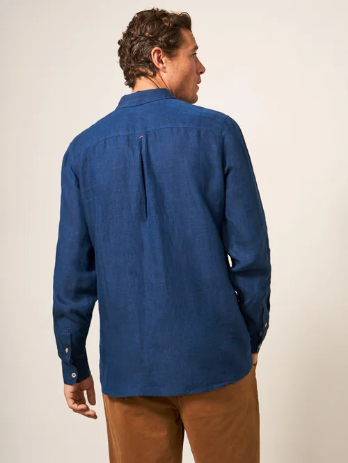 Leinenhemd Pembroke - Dark Navy - XXL Bild 4