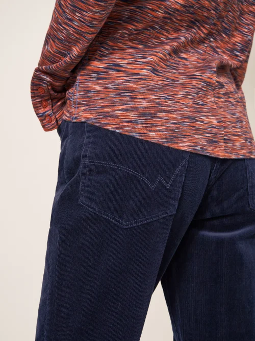 Brooke Kordhose mit geradem Bein - Dunkel-Marineblau - 38 Bild 2