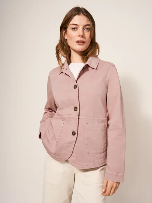 Carrie Jeansjacke - Mittel-Pink - 34 Bild 1
