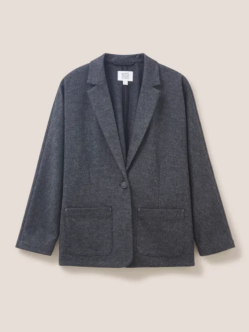 Daphne Blazer aus Jersey - Grau Mehrfarbig - 38 Bild 4