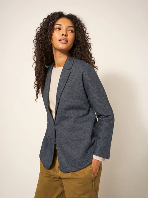 Daphne Blazer aus Jersey - Grau Mehrfarbig - 38 Bild 1