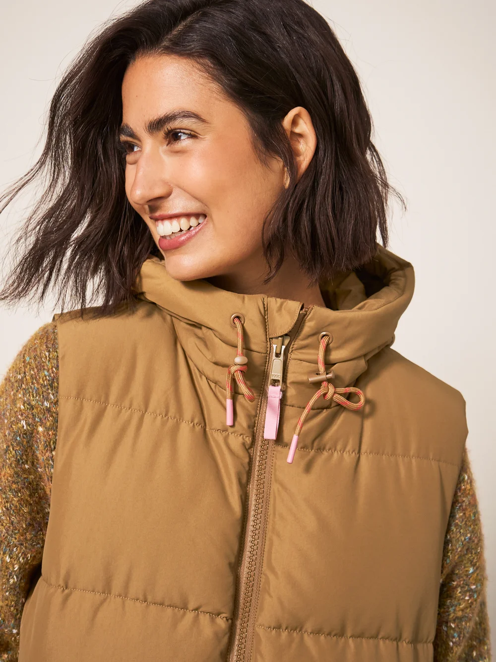 Ember Steppweste - Mittelbraun - 34 Bild 1