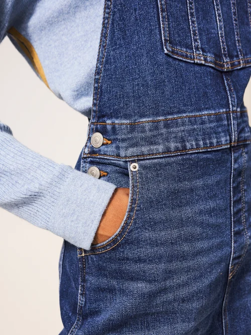 Emmie Midilatzkleid aus Denim - Mittel-Denim - 34 Bild 3