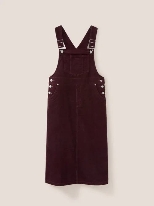 Emmie Midilatzkleid aus Bio-Kord - Dunkelviolett - 38 Bild 4
