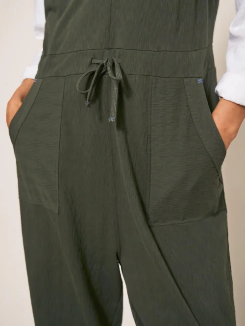 Lainey Jumpsuit aus Jersey - Khaki-Grün - 40 Bild 3