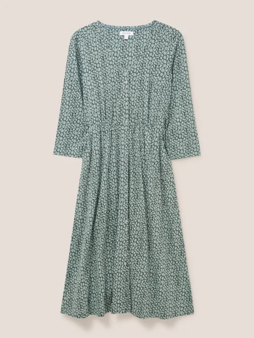 Mia Jerseykleid - Grün Mehrfarbig - 38 Bild 4