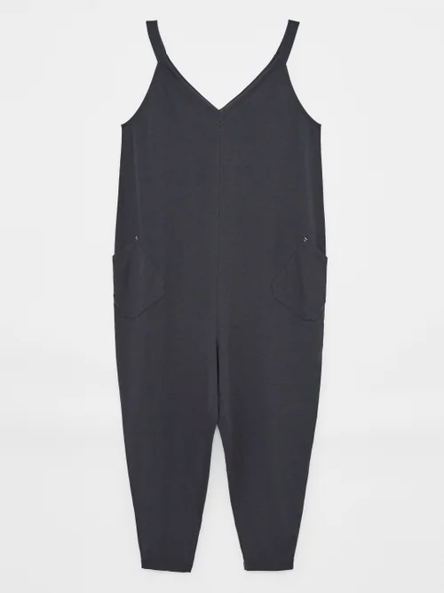 Selina Jumpsuit aus Jersey - Anthrazit - 34 Bild 3