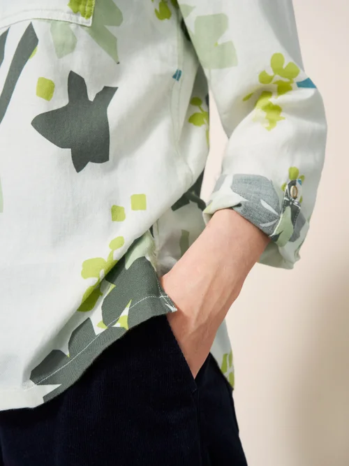 Sophie Bio-Baumwoll-Hemd- Elfenbeinfarbener Aufdruck - 34 Bild 2