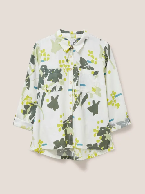 Sophie Bio-Baumwoll-Hemd- Elfenbeinfarbener Aufdruck - 34 Bild 4