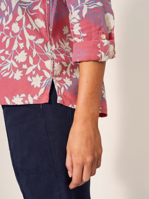 Sophie Bio-Baumwoll-Hemd - Roter Aufdruck - 34 Bild 2