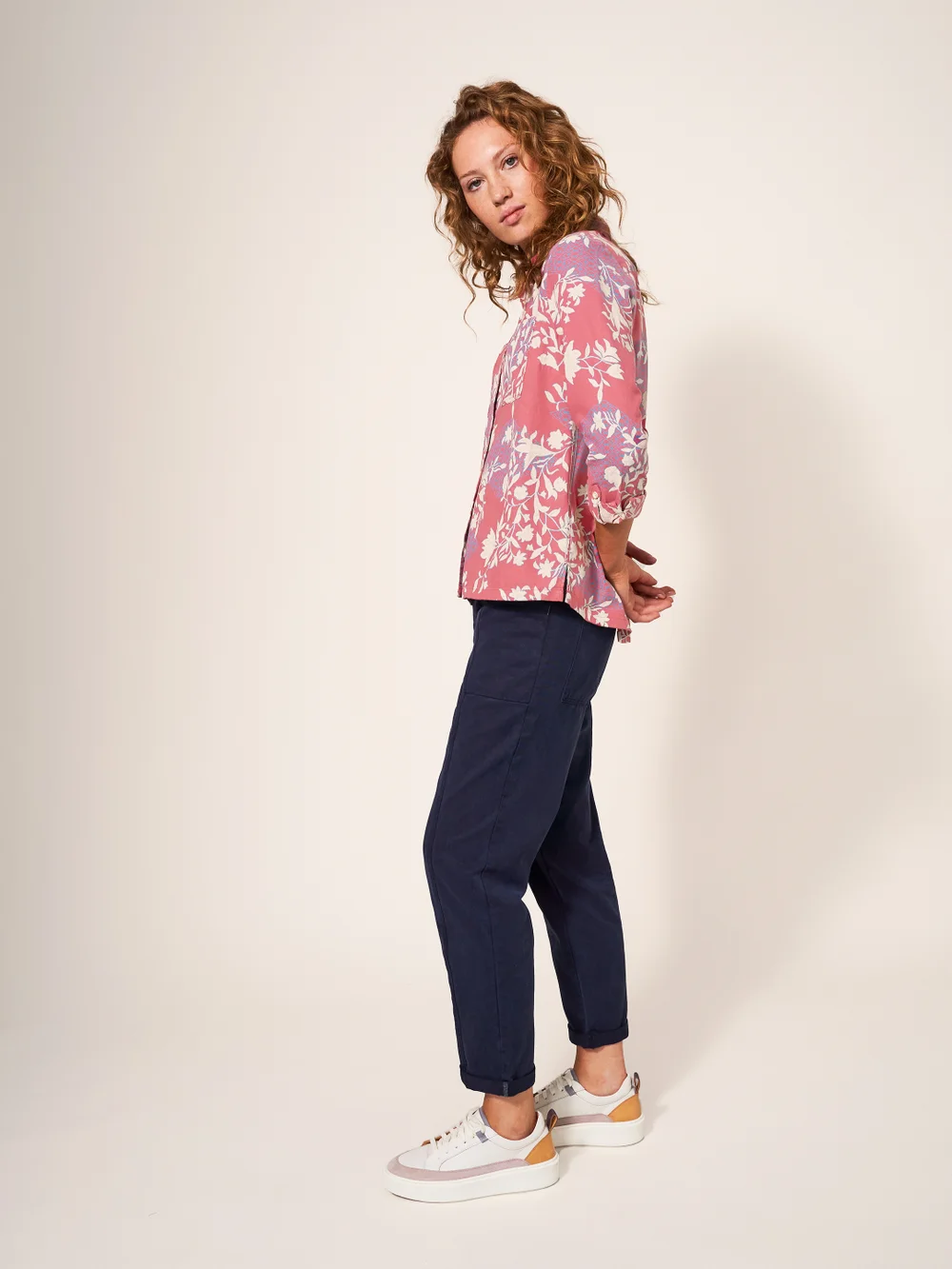 Sophie Bio-Baumwoll-Hemd - Roter Aufdruck - 34 Bild 1