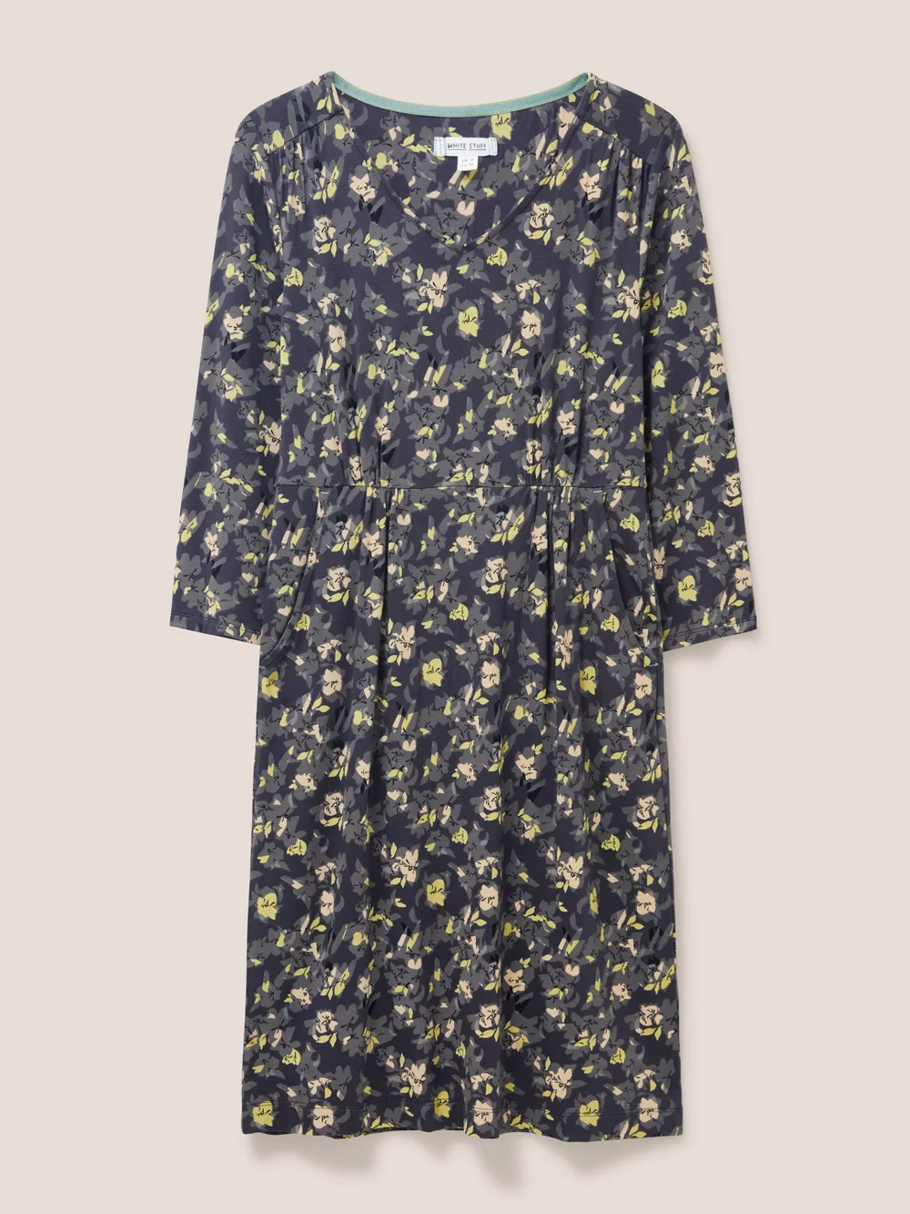Tallie EcoVero Jerseykleid - Schwarz Mehrfarbig - 34 Bild 1