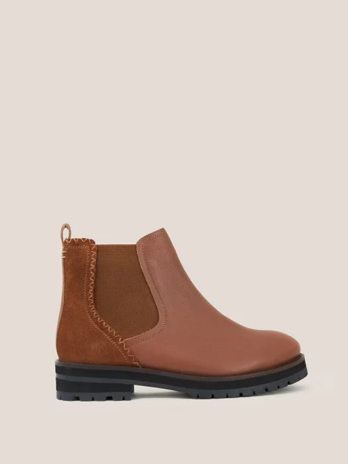 Esme Chelsea Boot aus Leder - Mittelbraun - 39 Bild 1