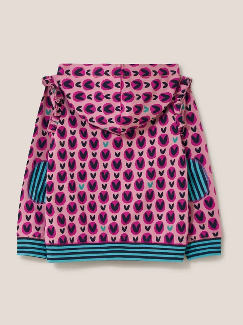 Frankie Hoodie - Pinkfarbener Aufdruck - 3-4 Jahre Bild 3