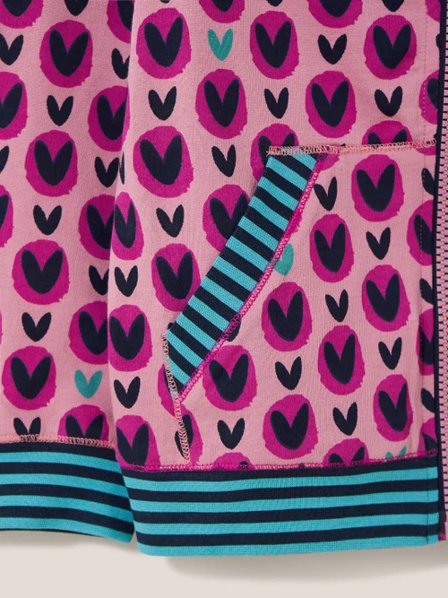 Frankie Hoodie - Pinkfarbener Aufdruck - 3-4 Jahre Bild 2