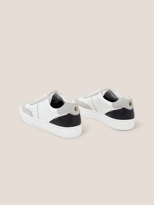 Lederturnschuhe - White Mlt - 44 Bild 4