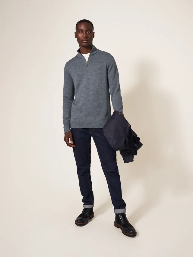 Newport Rollkragenpullover aus Merinowolle