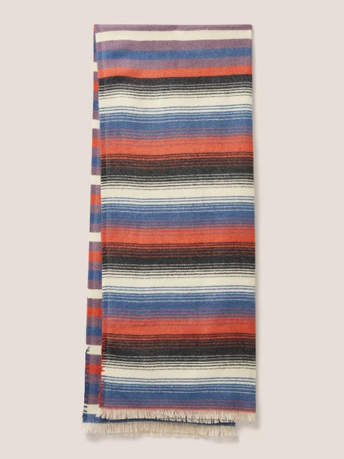 Selma Schal - Blau Mehrfarbig - Einheitsgröße Bild 4