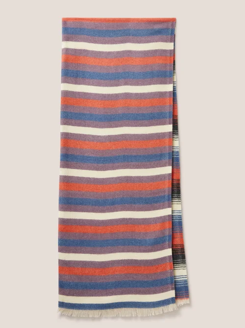 Selma Schal - Blau Mehrfarbig - Einheitsgröße Bild 3