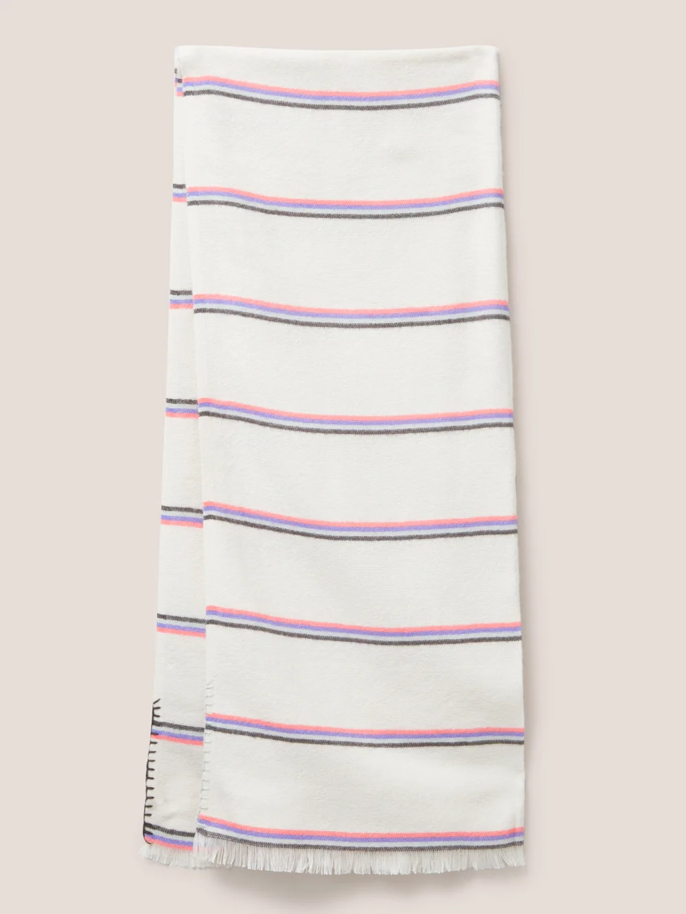 Selma Mittelschwerer Schal - Pink Mehrfarbig - Einheitsgröße Bild 1