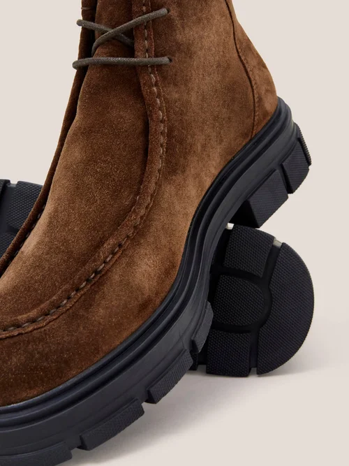 Wallaby Stiefel aus Wildleder - Dk Brown - 42 Bild 4