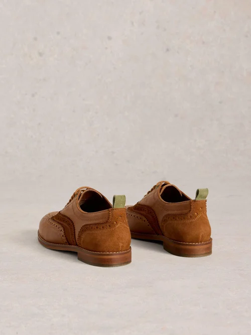 Lederhalbschuhe Thistle - Dark Tan - 39 Bild 4