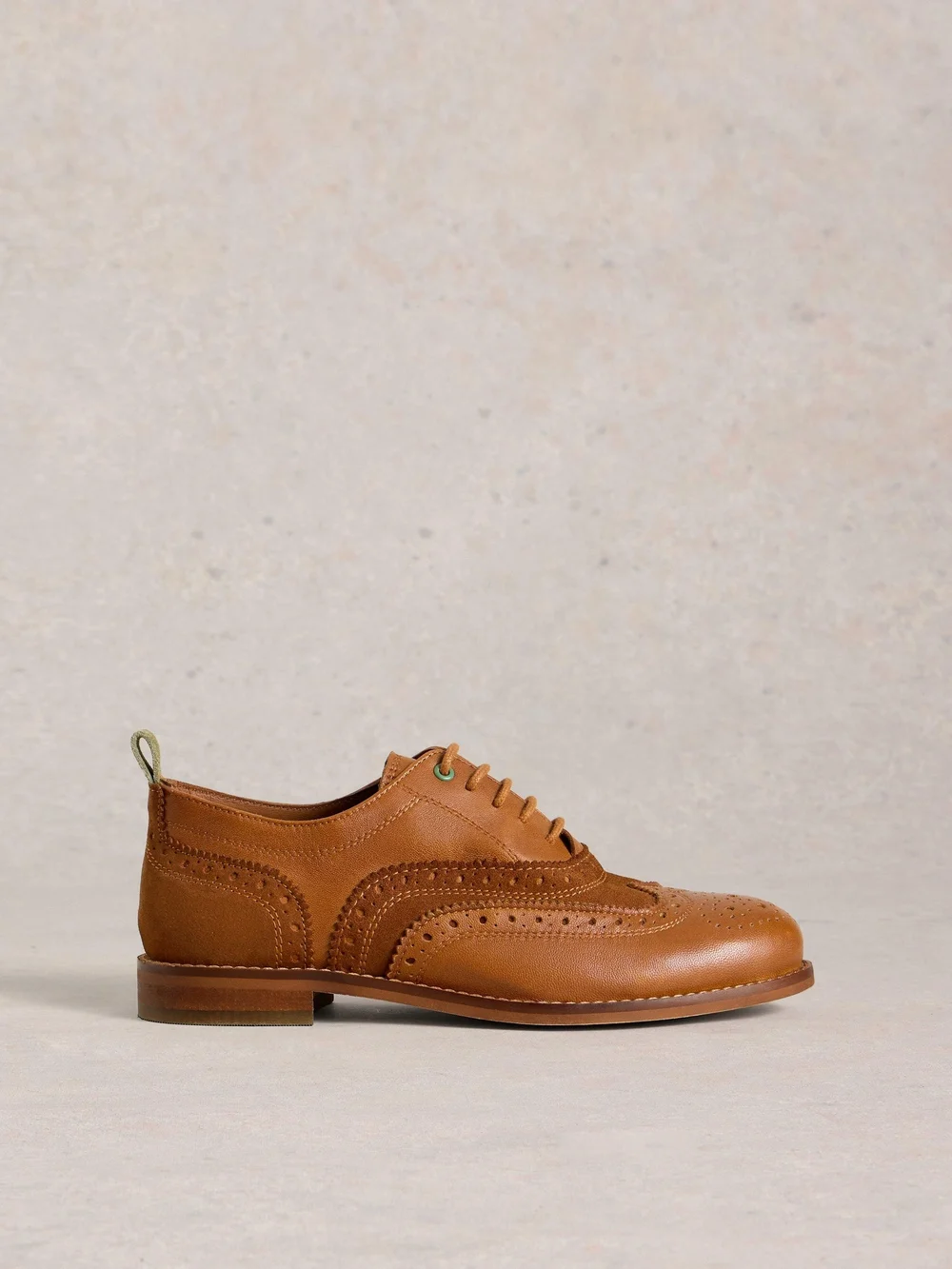 Lederhalbschuhe Thistle - Dark Tan - 39 Bild 1