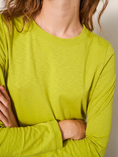 Cassie Langarmshirt - Dunkelgelb - 38 Bild 2