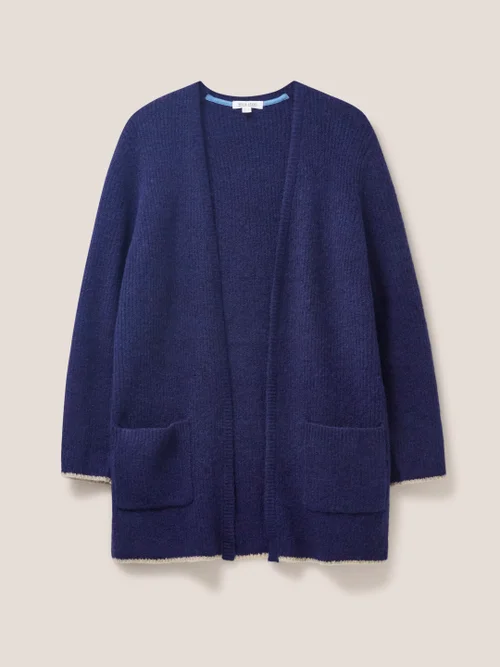 Erica Lange Strickjacke - Dunkel-Marineblau - 38 Bild 1