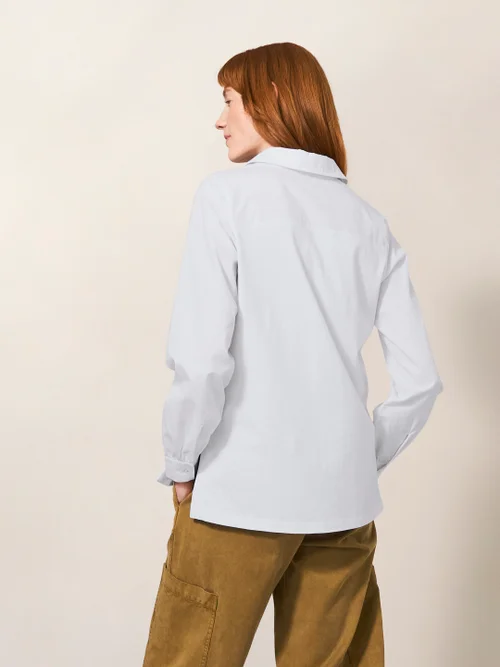 Fran Bluse - Brillantweiß - 38 Bild 3