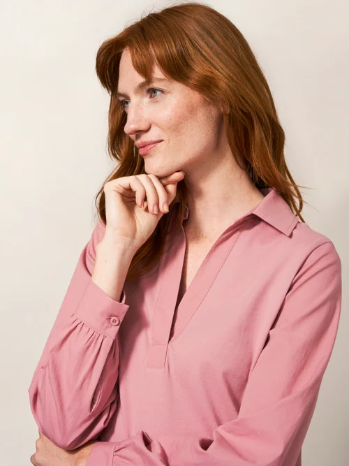 Fran Bluse - Mittel-Pink - 38 Bild 2