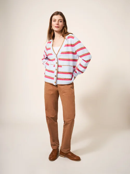 Jamie Strickjacke - Blau Mehrfarbig - 38 Bild 2