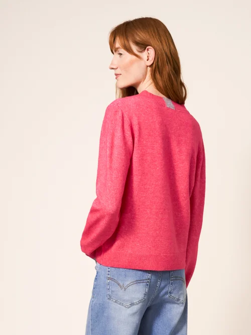 Jamie Strickjacke - Helles Pink - 38 Bild 4