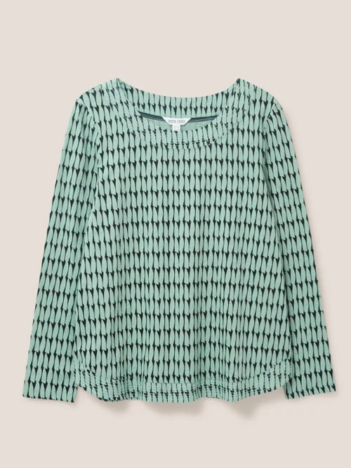 Langarmshirt - Grün Mehrfarbig - 38 Bild 4