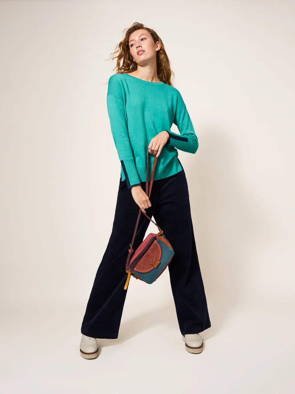 Olive Pullover - Hellblau - 38 Bild 1