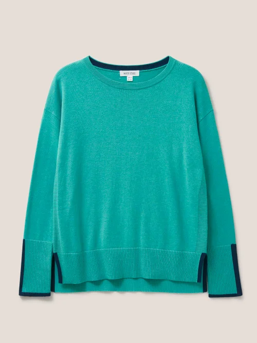 Olive Pullover - Hellblau - 38 Bild 4