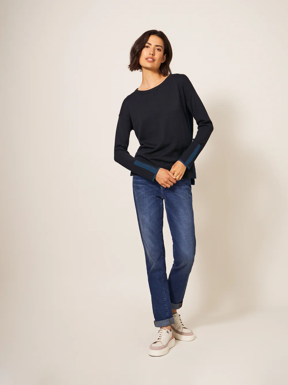 Olive Pullover - Dunkelgrau - 38 Bild 1